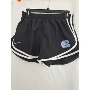 Nike Dri-Fit Womens Running Shorts‎ Black UNC Tar Heels Athletic Medium